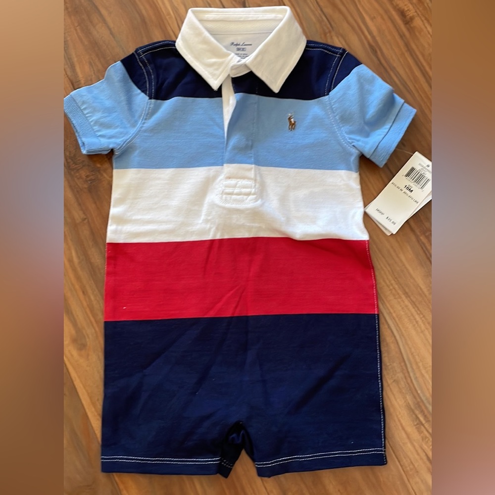 Ralph Lauren Romper 18 months new with tag